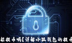 中本聪小狐钱包能提币吗
